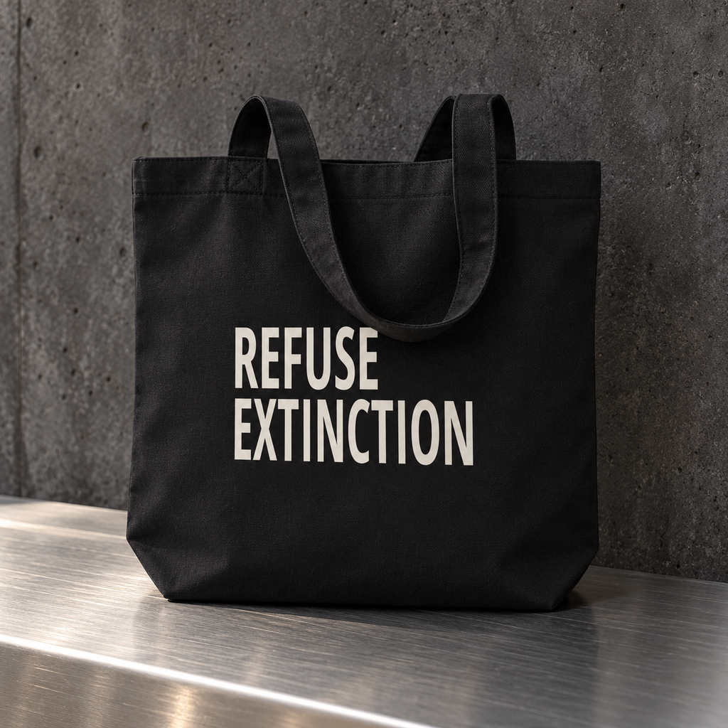 Refuse Extinction Tote